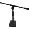 Gator Cases Frameworks Kick Drum / Amplifier Compact Mic Stand with Single-Section Boom