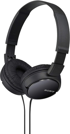 Sony MDR-ZX310AP ZX Series Wired On Ear Headphones with mic, Black