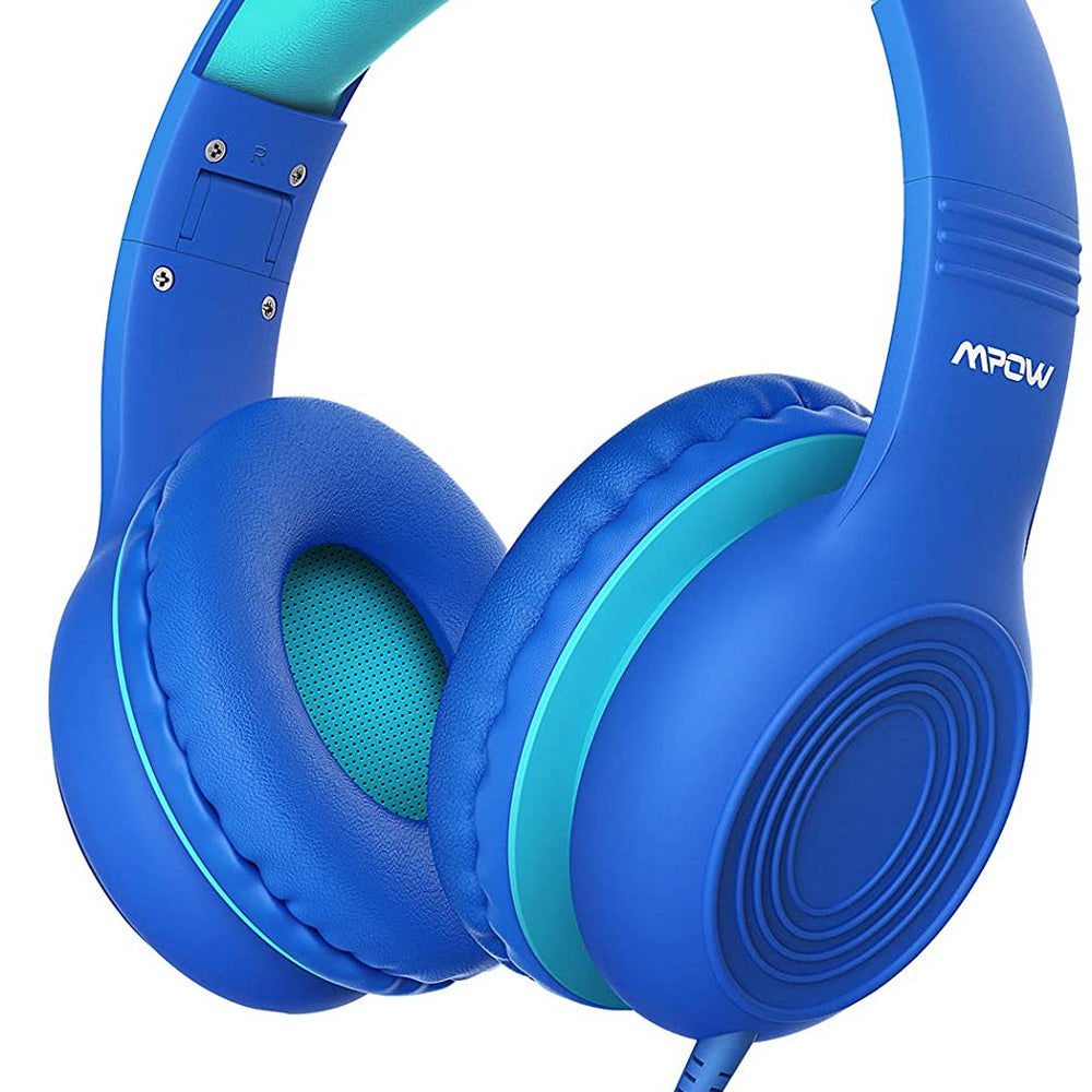 Mpow CH6S Kids Headphones with Microphone Over Ear, On Ear Headphones for Kids with HD Sound Sharing Function for Children Boys Girls, Volume Limit Safe 85dB,94dB Headset for School, Travel