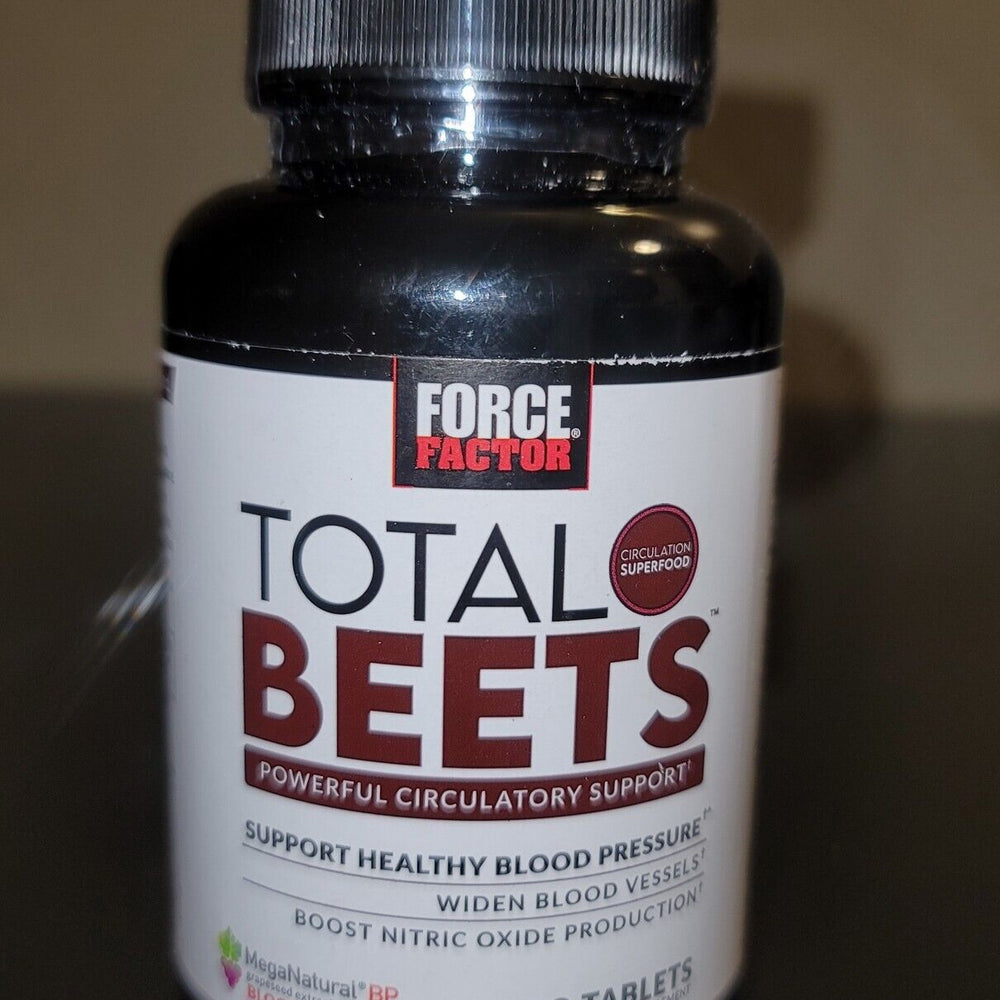 Total Beets Circulation Superfood Beet Root with Blood Pressure Support 120ct