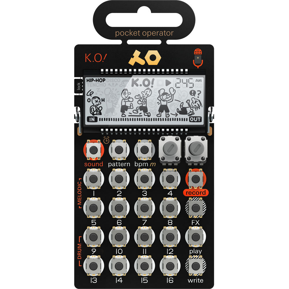 Teenage Engineering PO-33 Pocket Operator KO Sampler/Sequencer