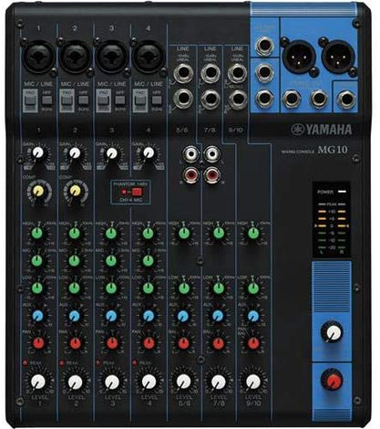 Pyle Professional Audio Mixer Sound Board Console System Interface 4 C –  lumtronic