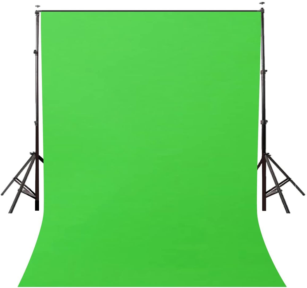 LYLYCTY Background 5x7ft Non-Woven Fabric Solid Color Green Screen Photo Backdrop Studio Photography Props LY063