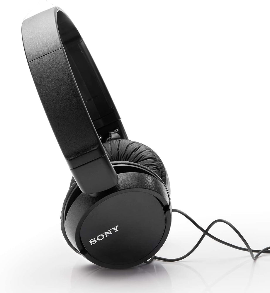 Sony MDR-ZX310AP ZX Series Wired On Ear Headphones with mic, Black