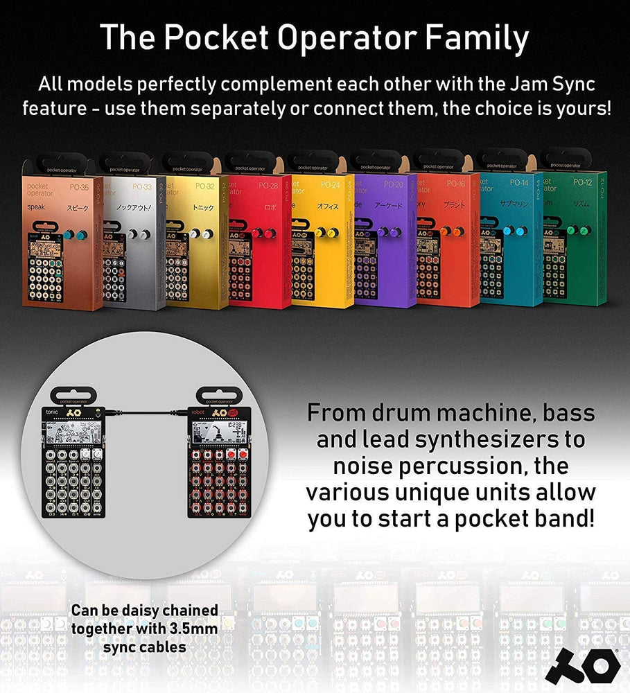 Teenage Engineering PO-33 Pocket Operator KO Sampler/Sequencer