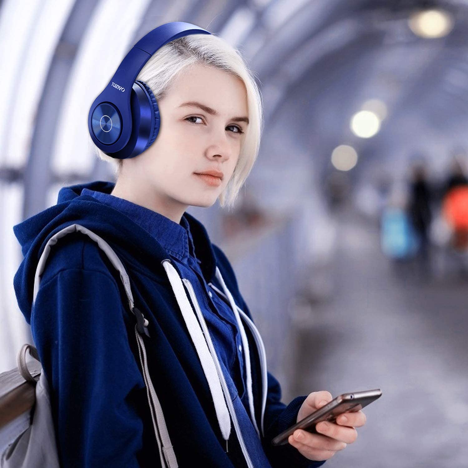  TUINYO Bluetooth Headphones Wireless, Over Ear Stereo