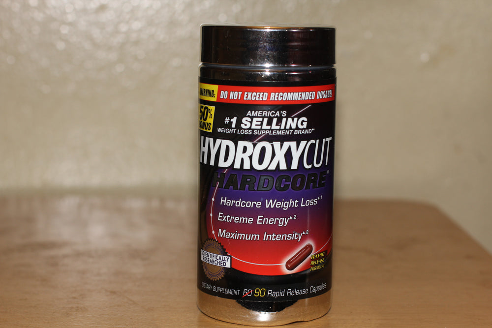 Hydroxycut Hardcore Fat Burn Weight Loss Extreme Energy Supplement 60 Capsules