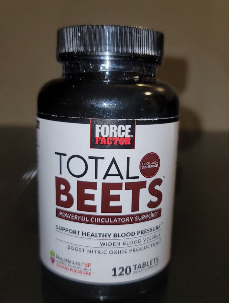 Total Beets Circulation Superfood Beet Root with Blood Pressure Support 120ct