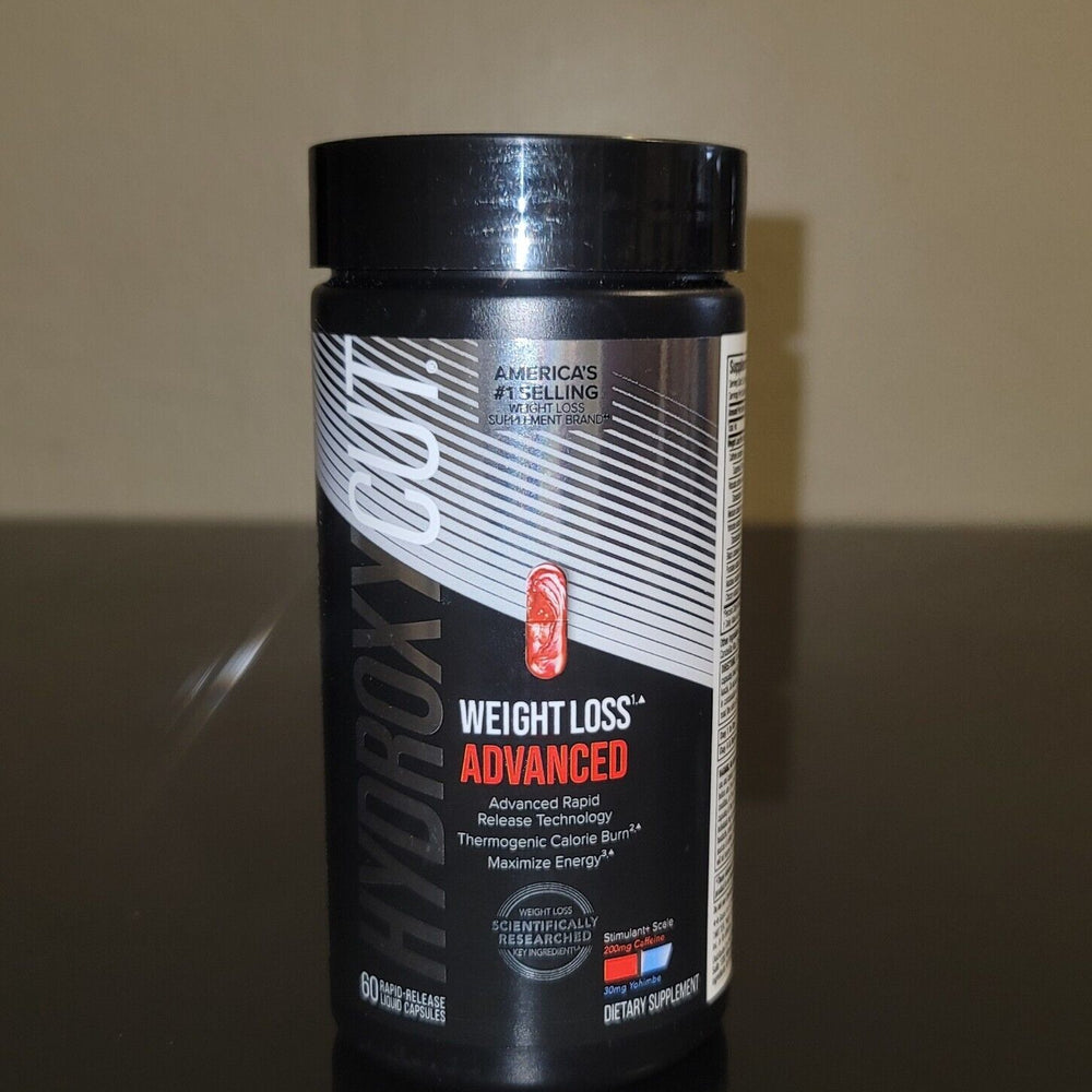 Hydroxycut Black Weight Loss Supplement 60 Rapid Release Liquid Caps